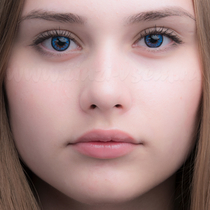 Цветные линзы EOS G206 Aqua Фото 3